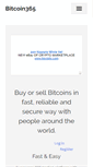 Mobile Screenshot of bitcoin365.net