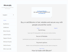 Tablet Screenshot of bitcoin365.net
